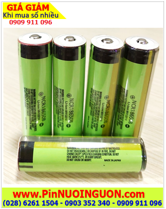 Pin VAPE_Pin thuốc lá điện tử_Pin sạc lithium 3.7v NCR18650B 3400mAh (viên pin có gắn mạch bảo vệ) chính hãng